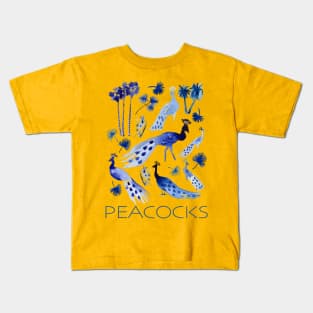 Peacocks Kids T-Shirt